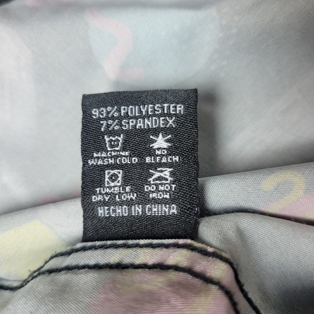 Dixxon Flannel Company The Gamer Mens Medium Black AOP Performance Button Down - Picture 5 of 6